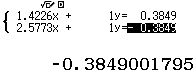 Giải hệ phương trình, phương trình bằng máy tính Casio fx-580VN X 65