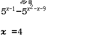 Giải phương trình mũ, phương trình logarit bằng máy tính Casio fx-580VN X 47