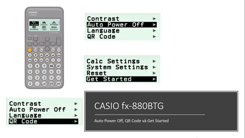 CASIO fx 880 BTG là một chiếc máy tính tiên tiến và thông minh. Với tính năng mới như kết nối Bluetooth và khả năng tính toán trên đồ thị, chiếc máy tính này sẽ giúp bạn giải quyết các bài toán phức tạp một cách nhanh chóng và dễ dàng hơn bao giờ hết. Hãy xem hình ảnh liên quan để tìm hiểu thêm về tính năng mới của CASIO fx 880 BTG.